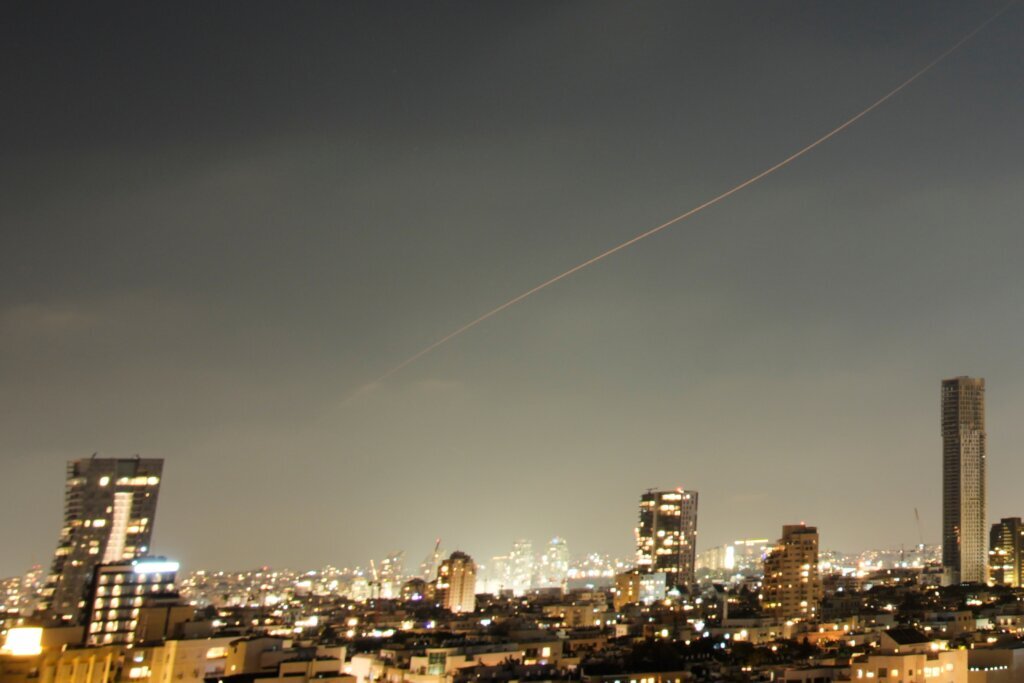 Israel says it has struck Iran after taking missile fire