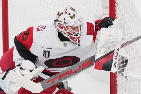 Once a journeyman, Brandon Bussi backstops the Hurricanes to the Stanley Cup championship
