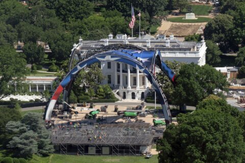 ‘Maybe we’ll never take it down’: Trump compares White House UFC arena to Eiffel Tower, says it could be permanent