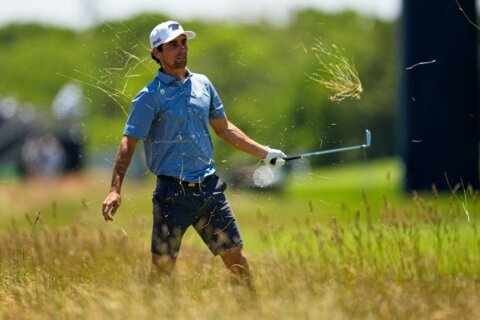Joaquin Niemann penalized for throwing club at US Open