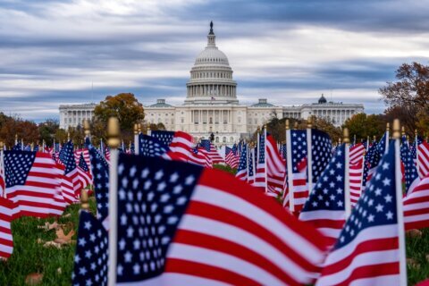 Who flies the American flag for holidays — and who never flies one, according to an AP-NORC poll