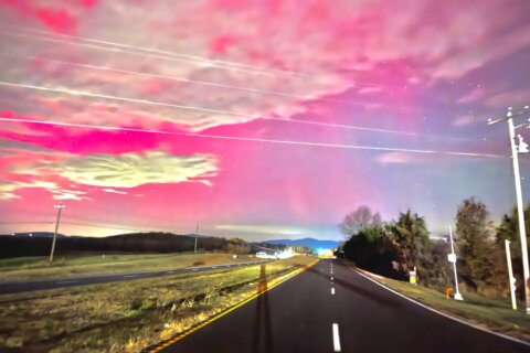Potential northern lights and planetary sights in DC region Thursday