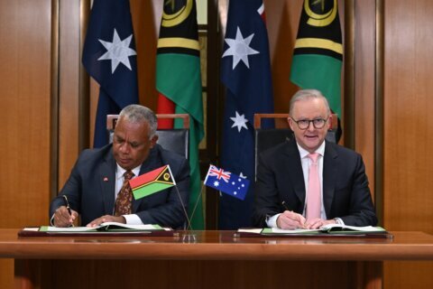 A long-awaited Australia-Vanuatu pact blocks China from building a military base