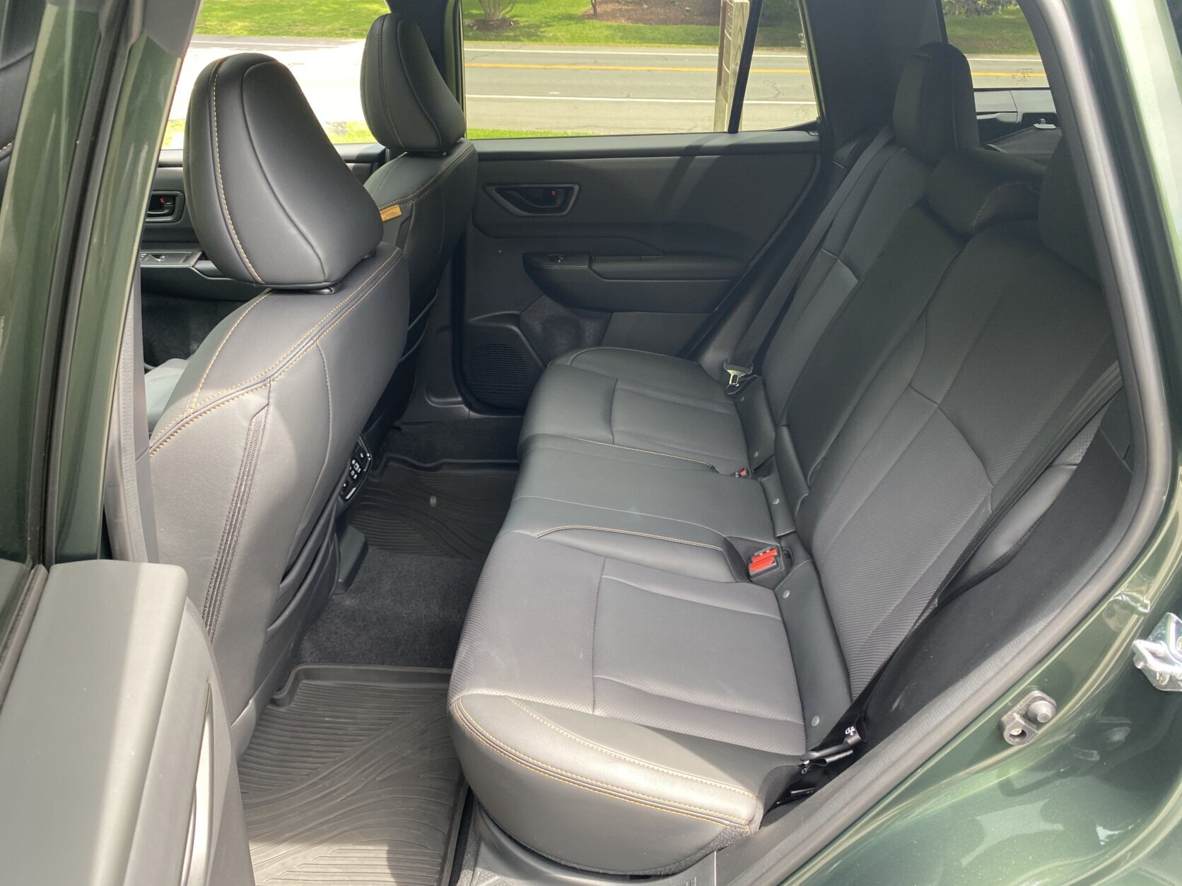 Rear cabin of Outback