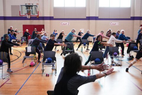 Playing hip-hop or Doris Day, older exercise instructors can speak their peers’ language