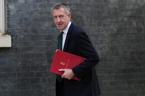 Britain sets out a plan for future defense with a focus on drones and a fight over money