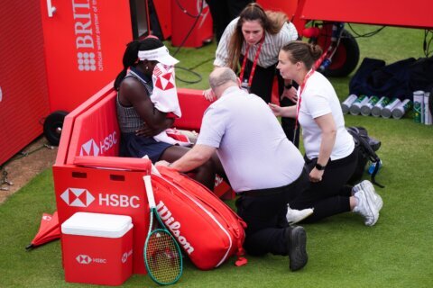 Serena Williams’ doubles partner Victoria Mboko to miss Wimbledon with knee injury