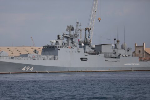 UK military investigates after Russian warship fires warning shots at yacht in the Channel