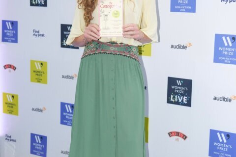 Virginia Evans and Lyse Doucet win Women’s Prize book awards