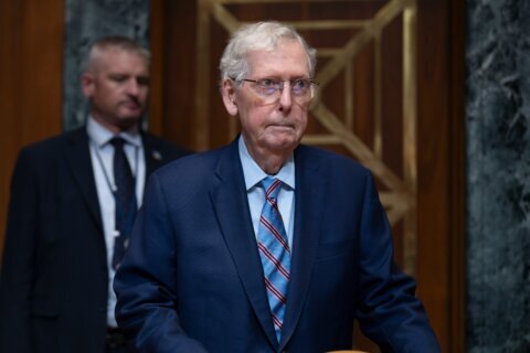 Former Senate leader Mitch McConnell is in the hospital, but little more information is known