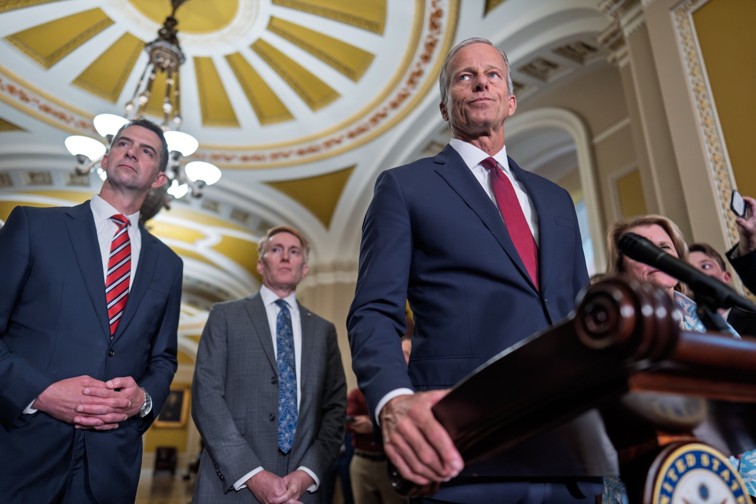 Senate will begin voting on funding immigration enforcement after Trump’s settlement fund is dropped