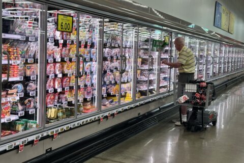 Consumer confidence ticks up as gas prices fall but Americans remain gloomy about the economy