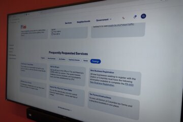 The D.C. government’s website got a complete revamp. 