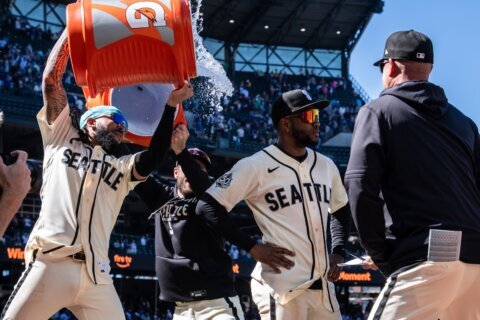 Even without Cal Raleigh, the Mariners have used power and pitching to move in front in the AL West