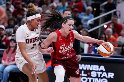 Caitlin Clark sidelined vs the Sparks as she recovers from back injury