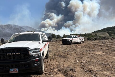 Heat, wind and drought conditions spark wildfires in US West