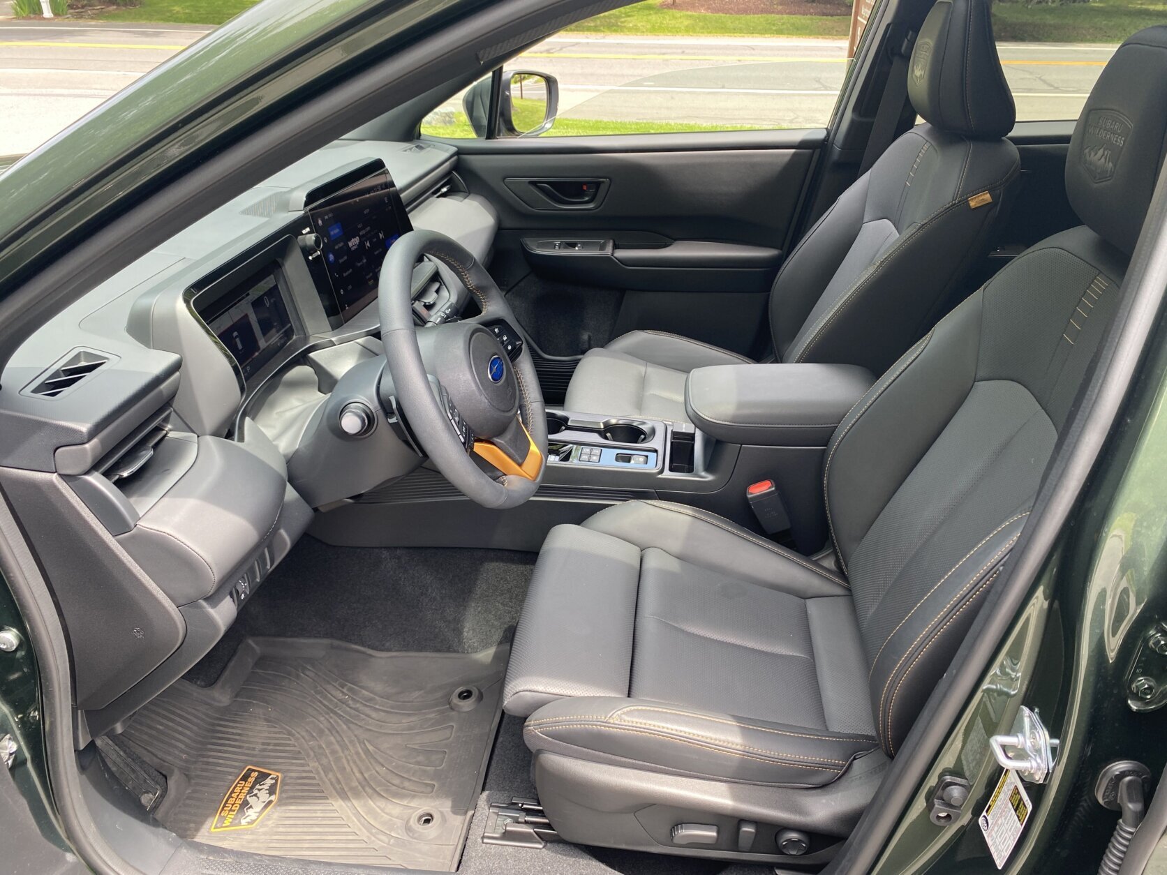 Front cabin of Outback