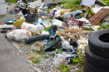 Dumping ground for illegal dumping