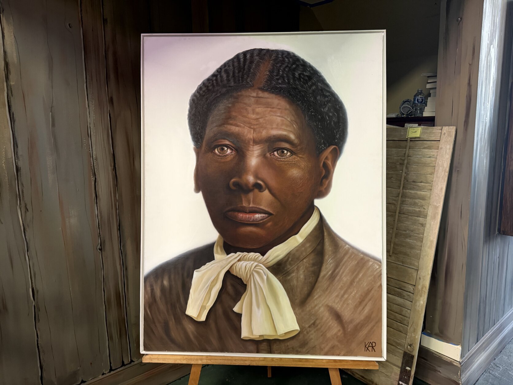 Harriet Tubman painting