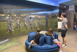 Visitors at Harriet Tubman Museum and Educational Center