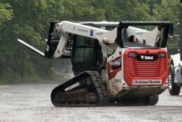 The spill occurred along Clara Barton Parkway, inside the Beltway, downstream of all the main drinking water intakes for the three local water companies — WSSC Water, Washington Aqueduct and Fairfax Water.