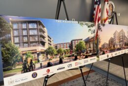 Renderings of the development in Largo