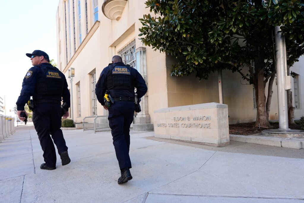 8 convicted in Texas immigration center shooting and protest are sentenced to decades in prison