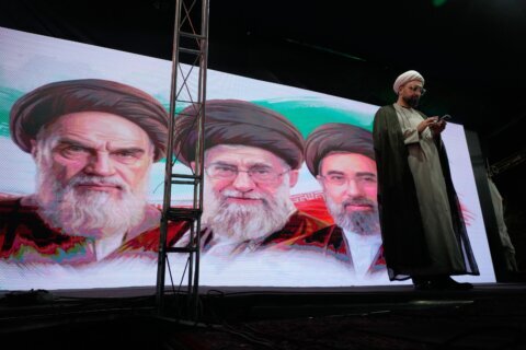 US launches a second day of strikes on Iran and Iran fires back at Gulf States and Jordan