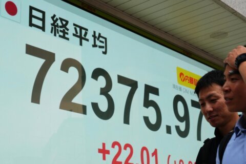 Rebound in tech shares pushes world markets higher, while oil prices fall