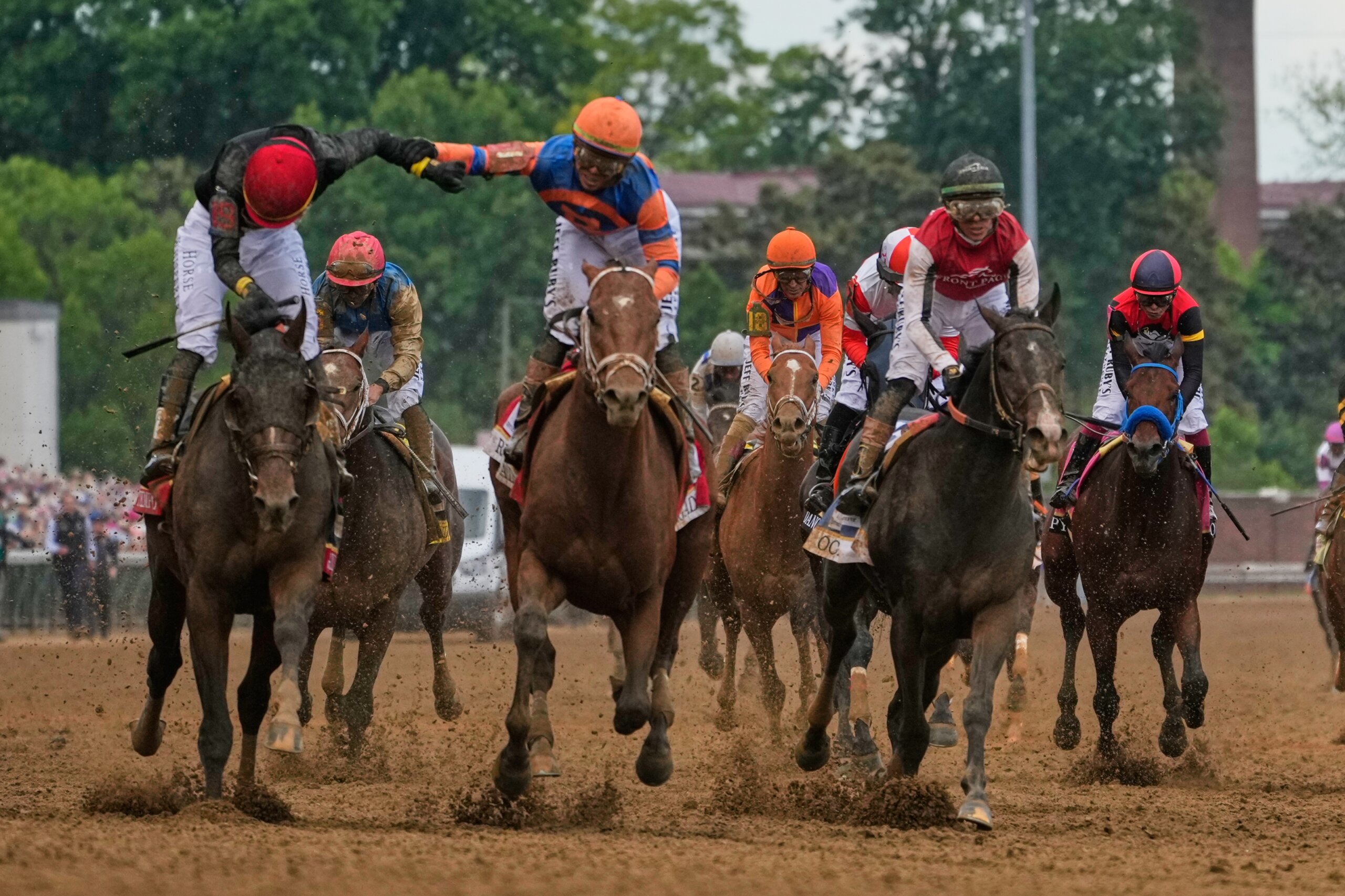 Kentucky Derby winner Golden Tempo faces a pace challenge in the