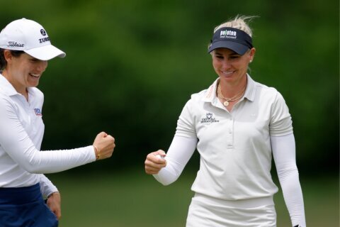 South Korean duo takes Dow Championship lead in LPGA team event as Korda and Cowan falter