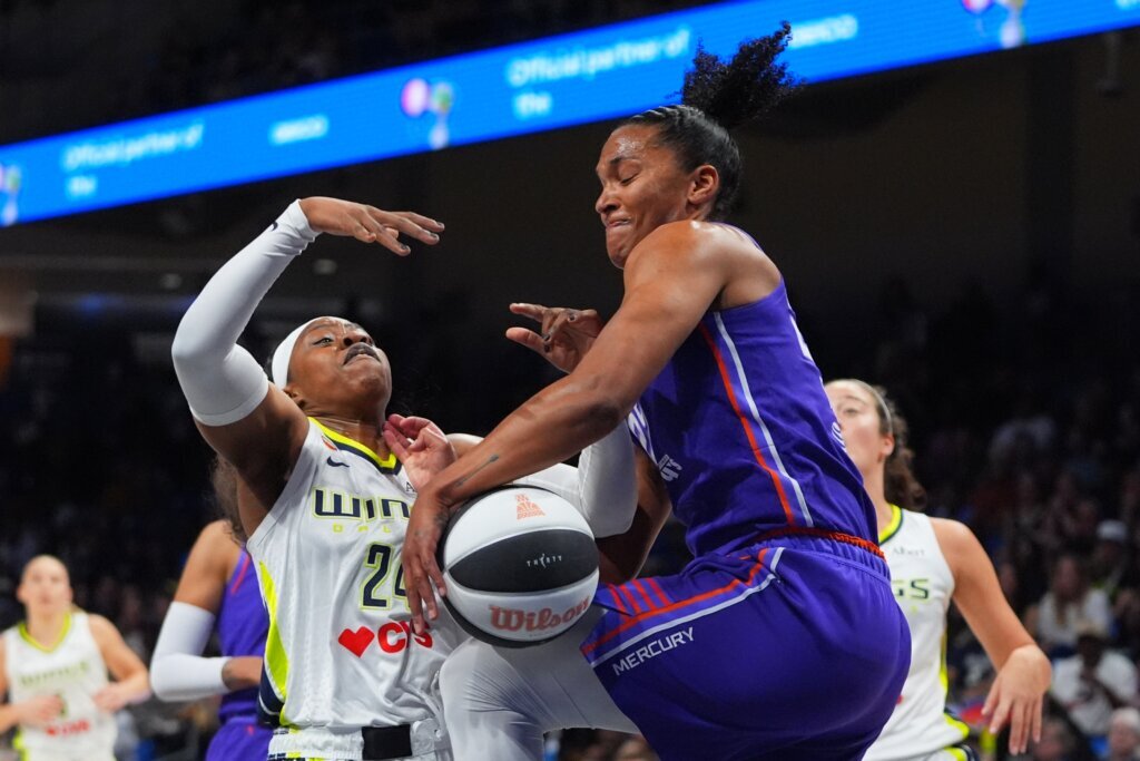 Mercury’s Thomas says she has received online abuse following suspension for Caitlin Clark incident