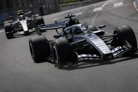 Cadillac gets and then loses elusive 1st point in F1 as Sergio Pérez penalized