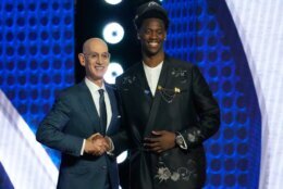 APTOPIX NBA Draft Basketball