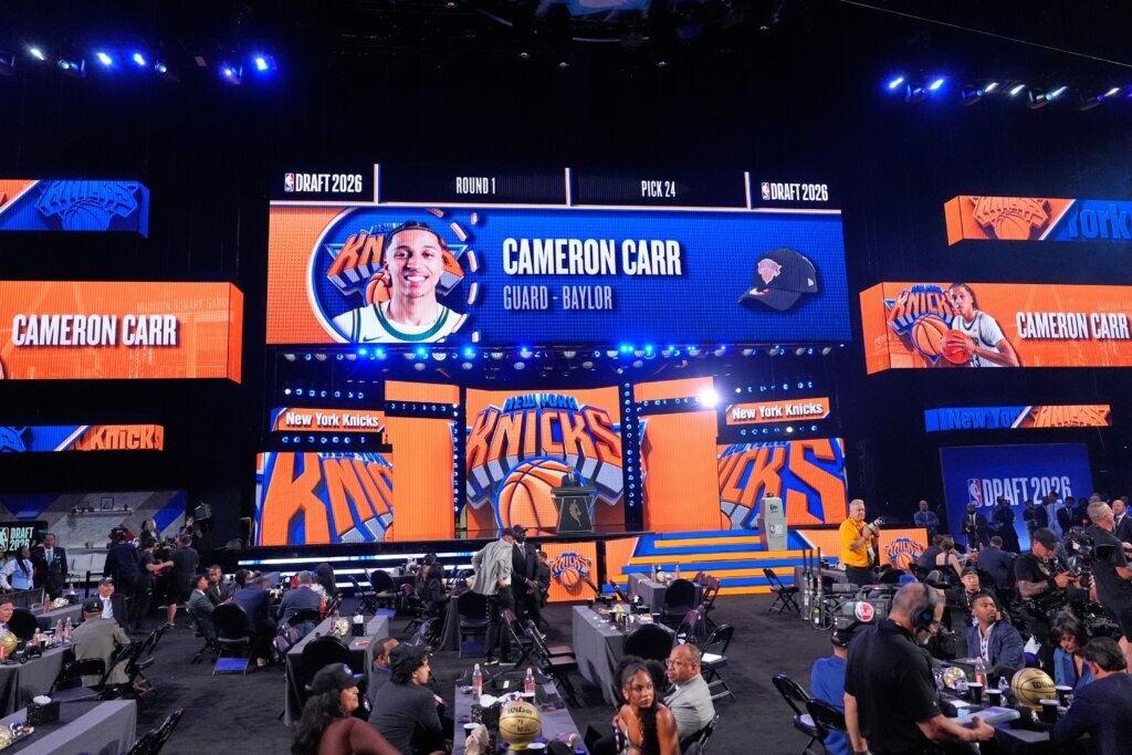 NBA draft finishes up in New York, where some second-round picks are revered