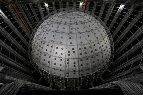 An underground detector in China unveils its first major findings about mysterious ghost particles