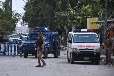 Pakistan’s military says 3 soldiers were killed in militant attack in Karachi and vows retaliation