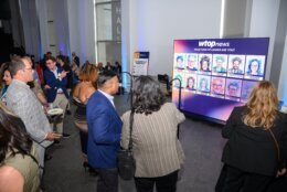 <p>AI wall at WTOP Top Workplaces 2026</p>
