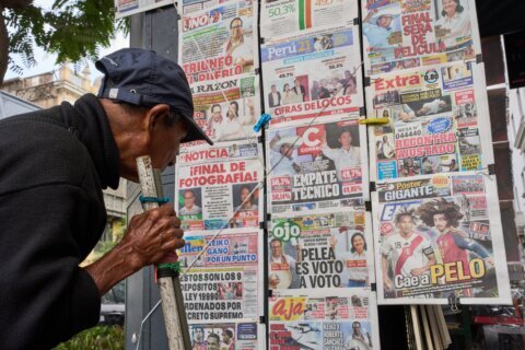 Peru’s presidential runoff shows a razor-thin gap between candidates