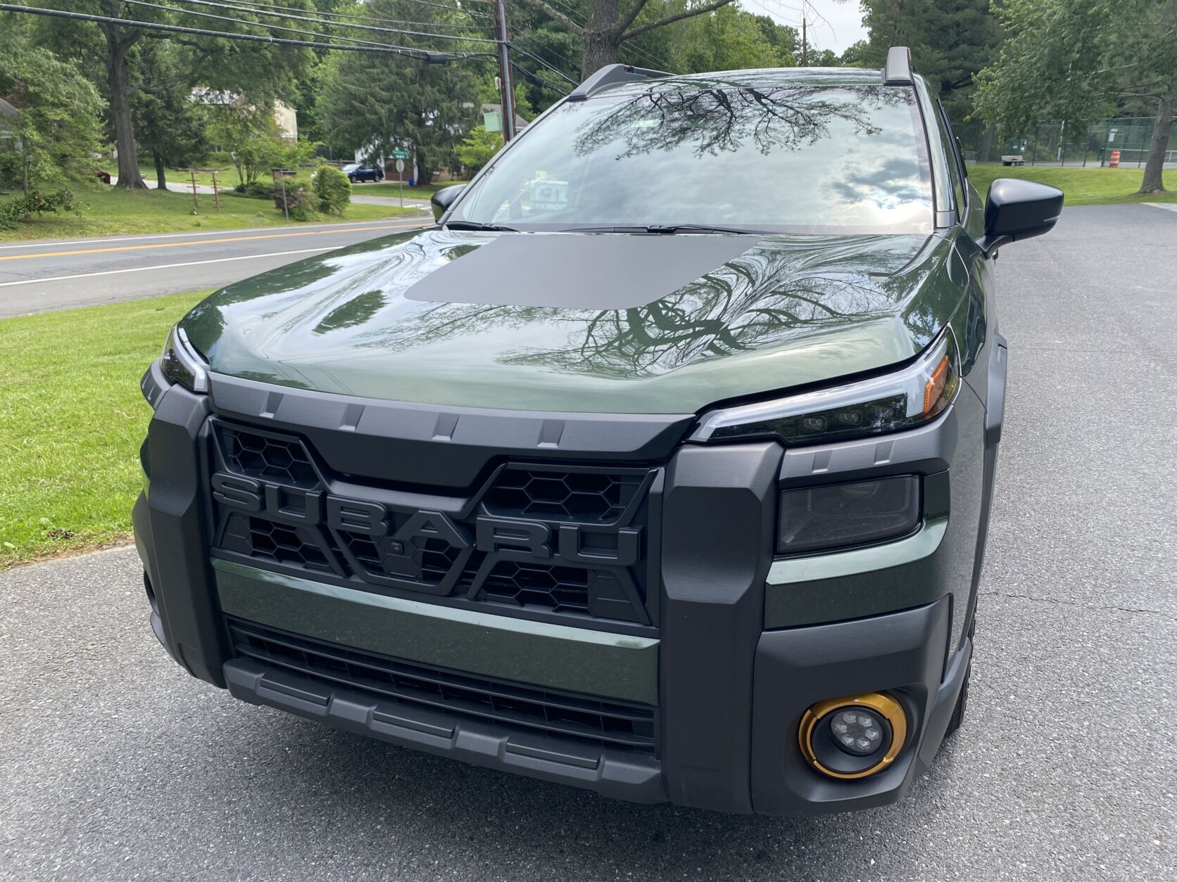 Front view of Outback