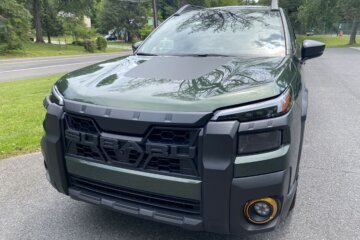 Front view of Outback