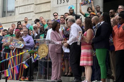 DC mayor kicks off Pride Month with flag raising