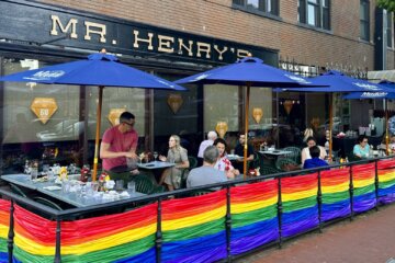 “It's a place where families feel comfortable. The gay community has always felt comfortable. The Black community has always felt comfortable,” Mr. Henry’s owner Mary Quillian said. “That is kind of a unique identity, really.”