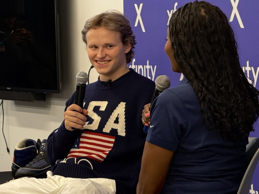 ‘Quad God’ shares gold medal message with DC students