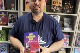 Patrick Kern, owner of Little District Books
