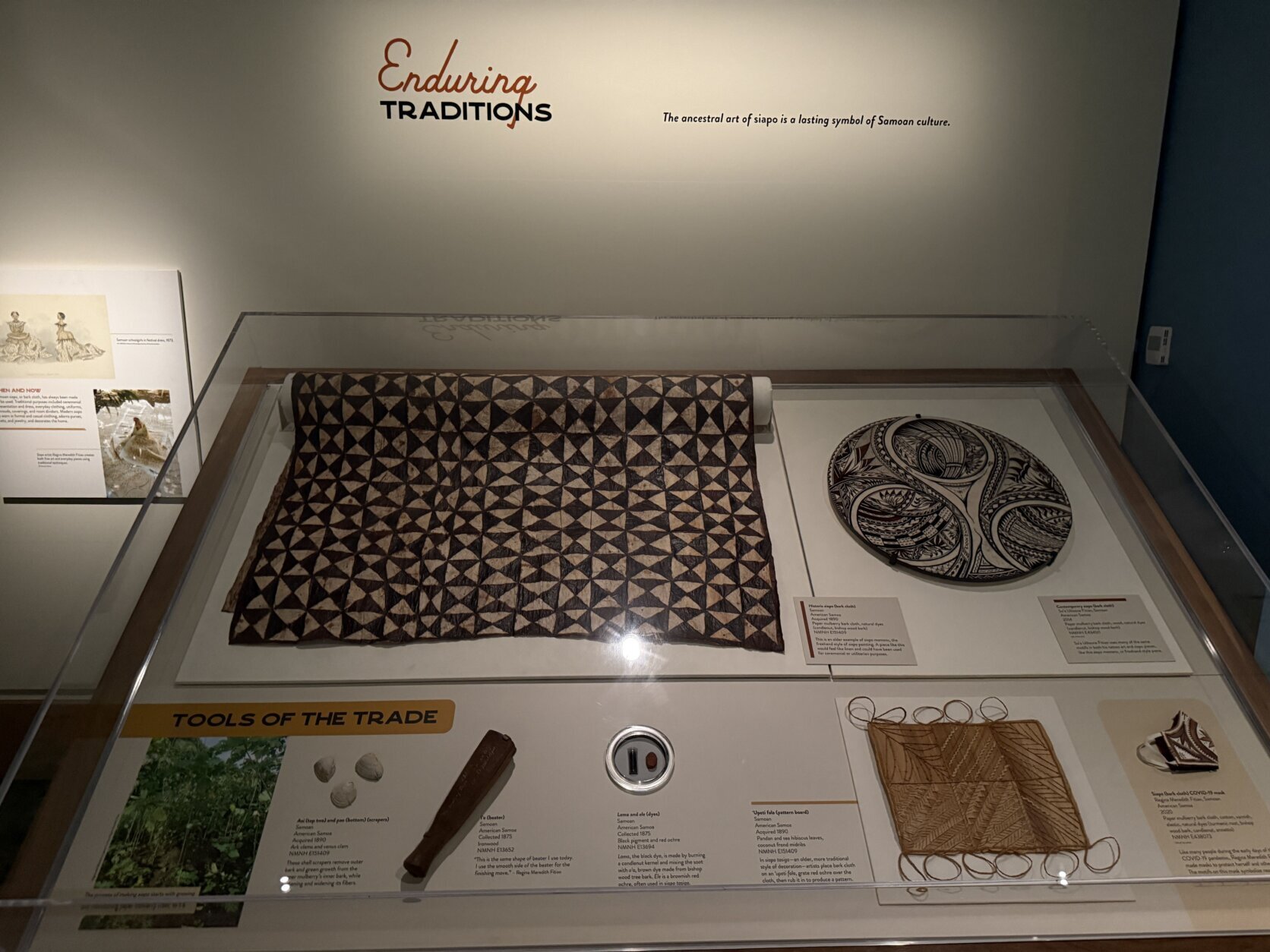 display of tools that date back to the late 1800s.