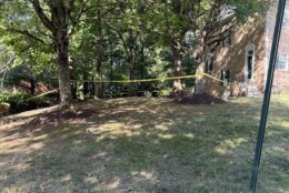 plane crash sectioned off