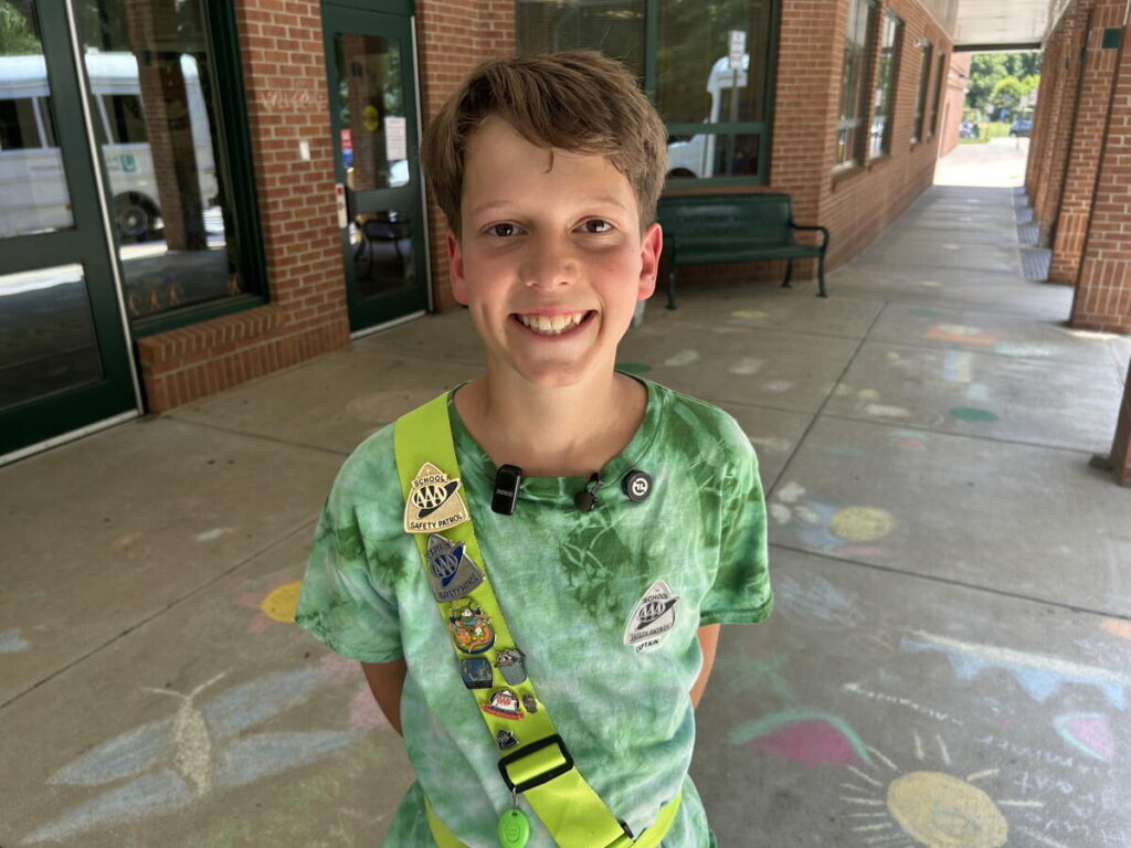 Fairfax Co. 6th grader honored as AAA Safety Patroller of the Year