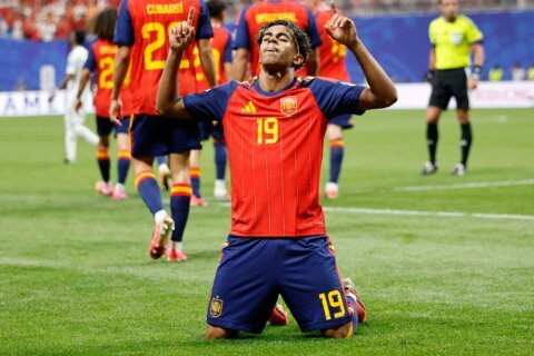 Spain star Lamine Yamal scores 10 minutes into his first start at the World Cup