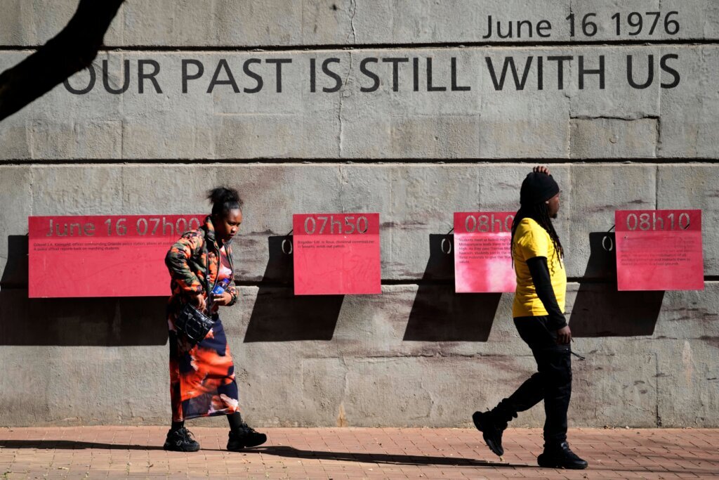 South Africa marks 50 years since Soweto uprising, but challenges linger for its youth
